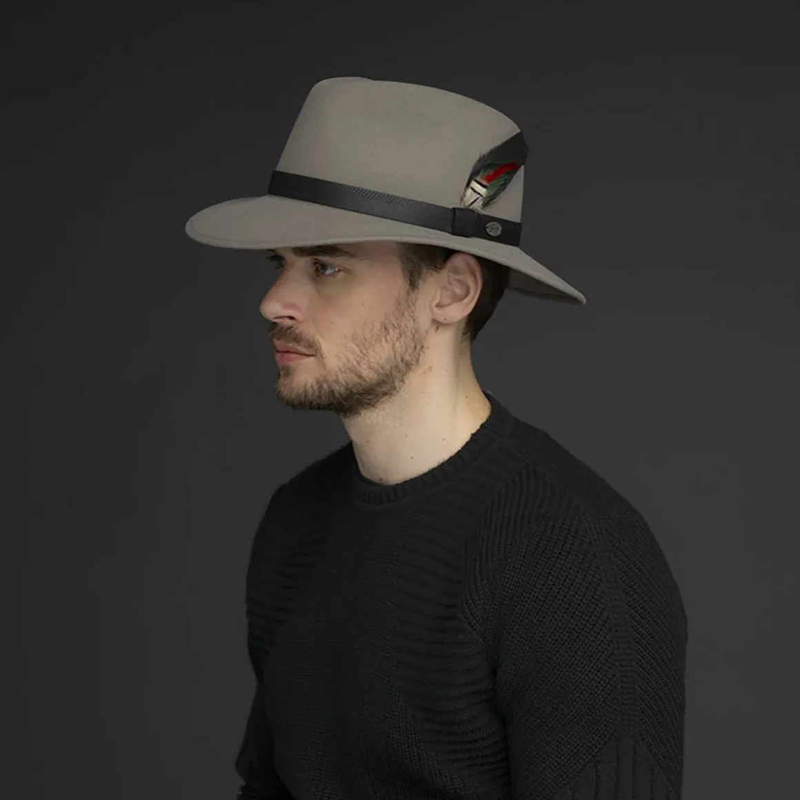 abbott_4.webp Bailey Hats Made In Usa | Abbott Charcoal