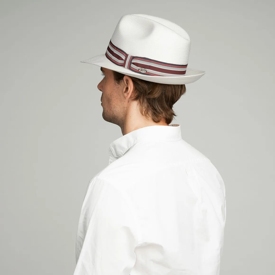creel_5.webp Bailey Hats Made In Usa | Creel Natural/Black Taupe Stripe