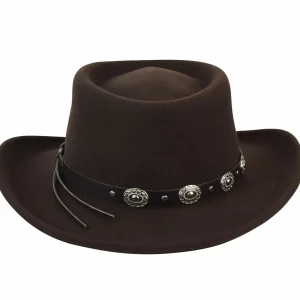 Bailey Hats Wool Felt | Eddy Bros.® Gambler Brown