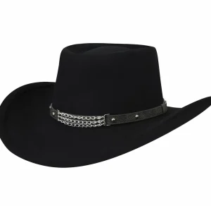 Bailey Hats Wool Felt | Eddy Bros.® Little Joe Black