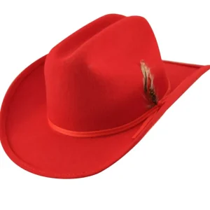 Bailey Hats Riding & Roping | Eddy Bros.® Youth Bronco Jr Red