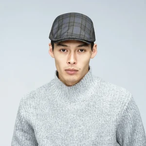 Bailey Hats Ivy & Flat Caps | Elbin Charcoal Plaid