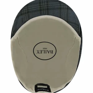Bailey Hats Ivy & Flat Caps | Elbin Charcoal Plaid