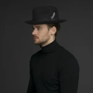 Bailey Hats Wool Felt | Gangster Black
