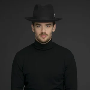 Bailey Hats Wool Felt | Gangster Black
