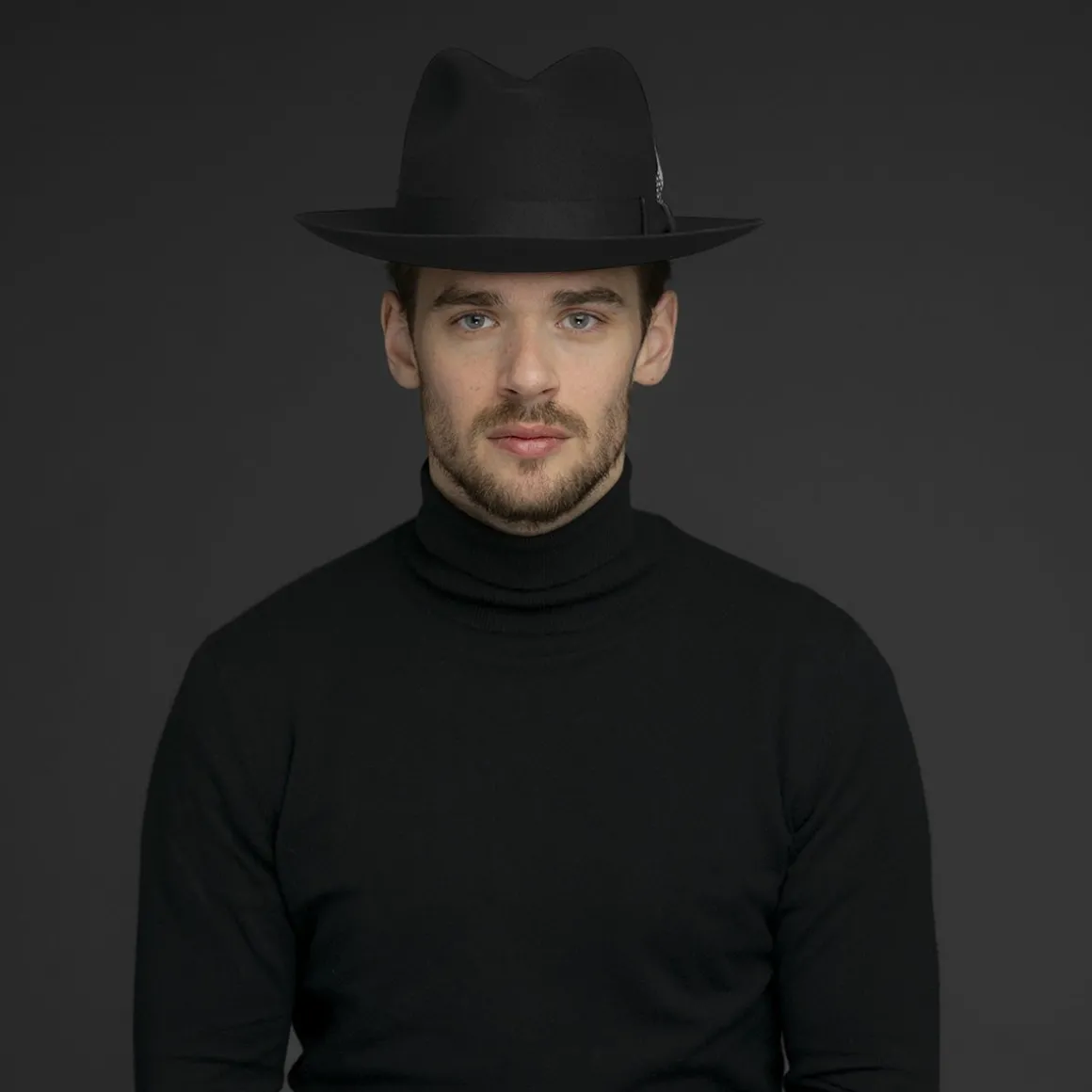gangster_9-3.webp Bailey Hats Wool Felt | Gangster Black