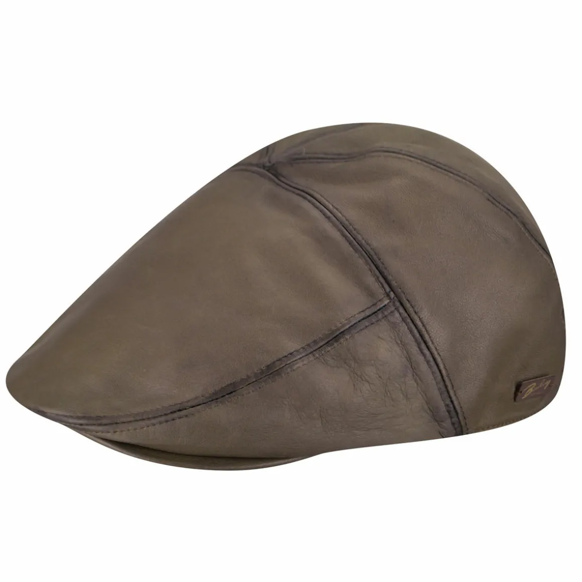 glasby_0-1.webp Bailey Hats Leather | Glasby Antique Olive