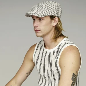 Bailey Hats Ivy & Flat Caps | Glazer Ash Stripe