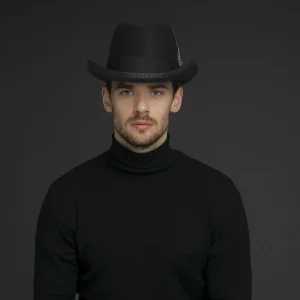 Bailey Hats Extended Sizes | Godfather Black