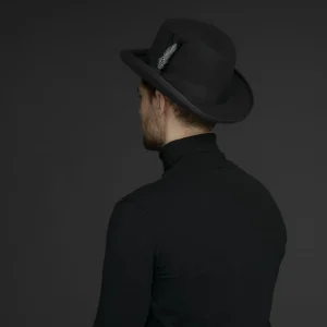 Bailey Hats Extended Sizes | Godfather Black