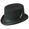 Bailey Hats Wool Felt | Ice Black