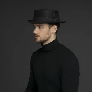 Bailey Hats Wool Felt | Jett Black