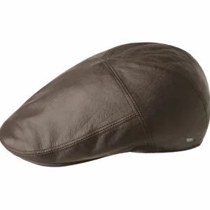 Bailey Hats Leather | Langham Dark Brown