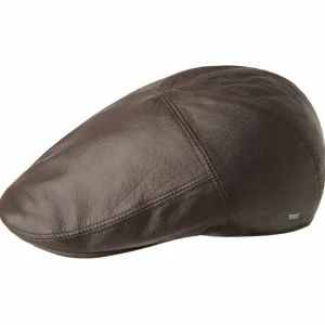 Bailey Hats Leather | Langham Dark Brown