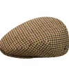 Bailey Hats Extended Sizes | Lord Plaid Brown Plaid