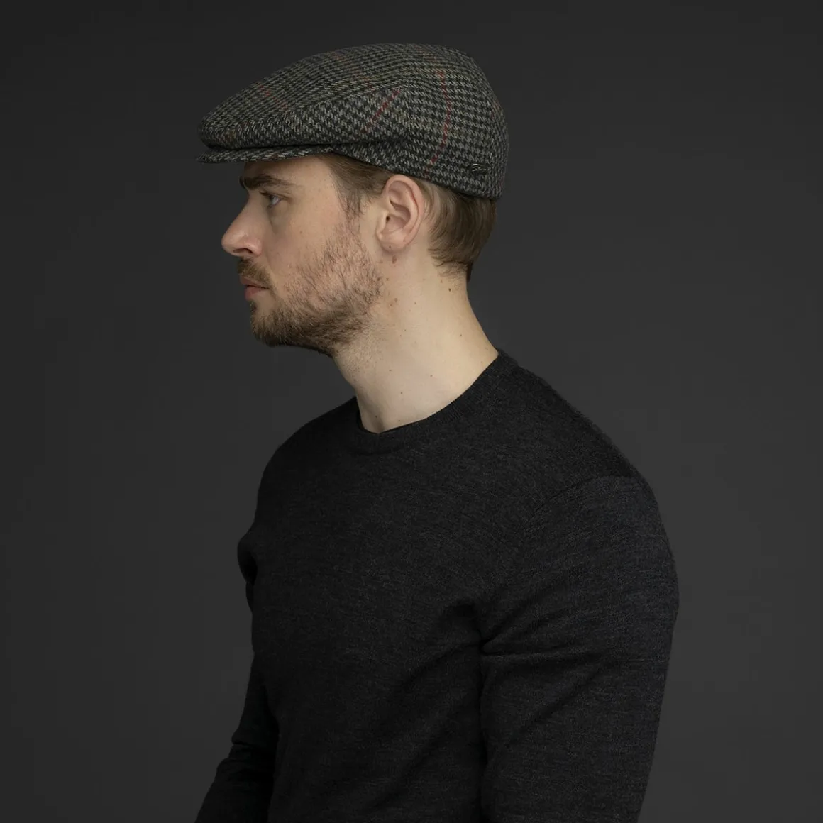 lord_plaid_6.webp Bailey Hats Extended Sizes | Lord Plaid Brown Plaid