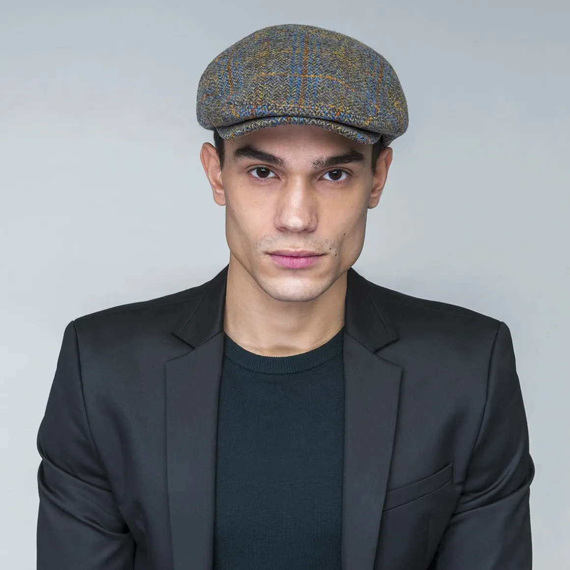 lou_1.webp Bailey Hats Ivy & Flat Caps | Lou Oak Plaid