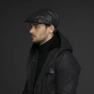 Bailey Hats Leather | Noclin Black