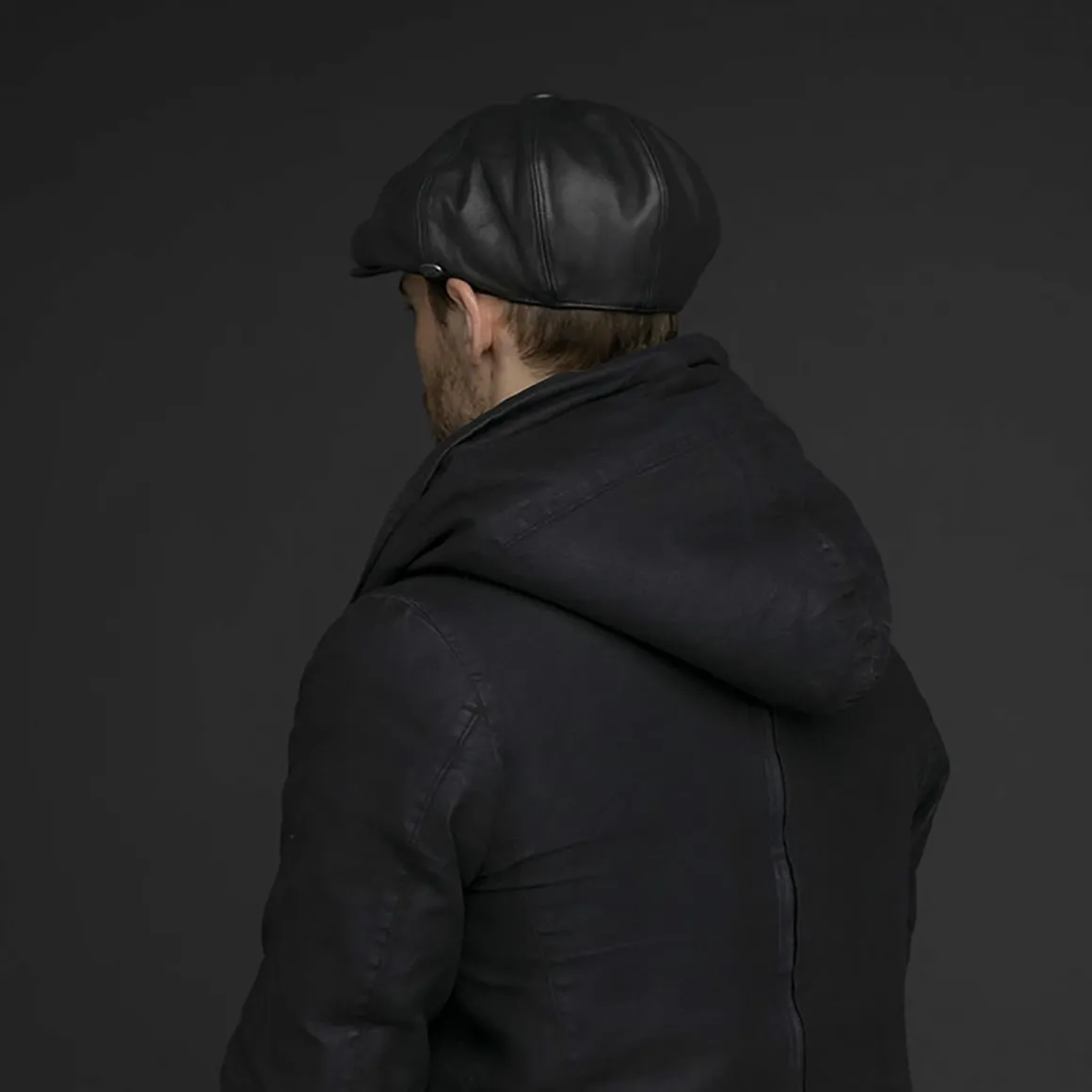 noclin_3.webp Bailey Hats Leather | Noclin Black