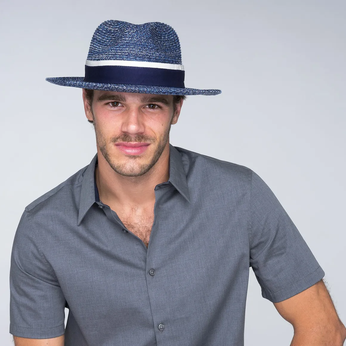pauly_8-1.webp Bailey Hats Fedoras & Trilbies | Pauly Red Ochre Multi