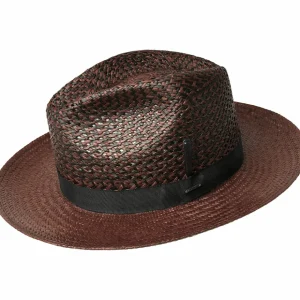 Bailey Hats Snap Brim | Stallworth Deep Red/Black