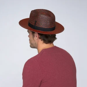 Bailey Hats Made In Usa | Stallworth Deep Red/Black