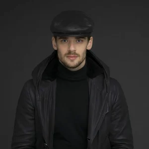 Bailey Hats Leather | Stockton Black