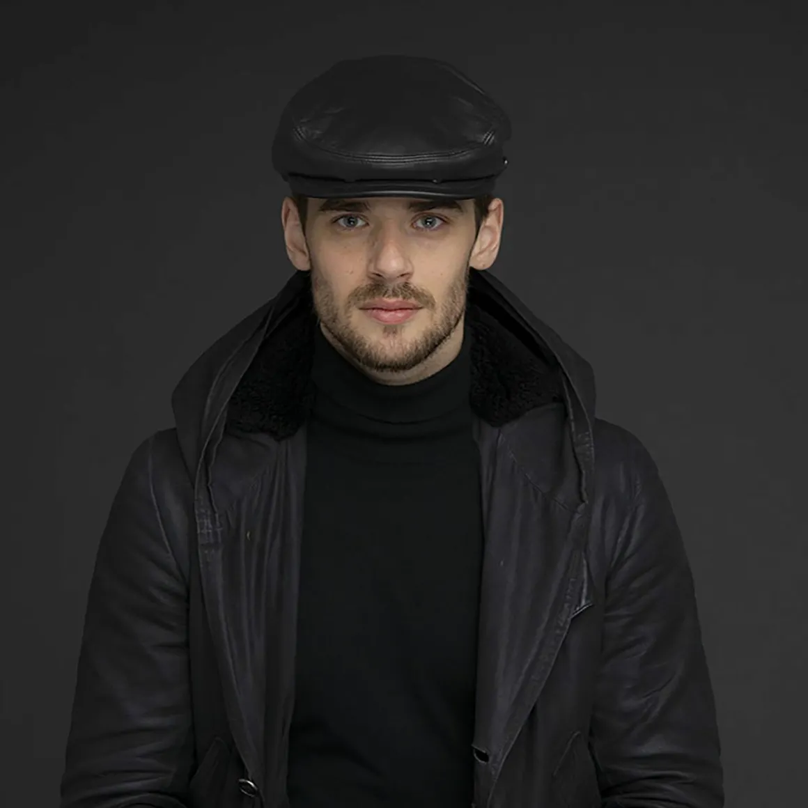 stockton_0.webp Bailey Hats Ivy & Flat Caps | Stockton Black